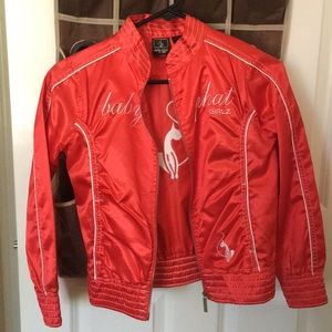 Baby Phat zip up track jacket.